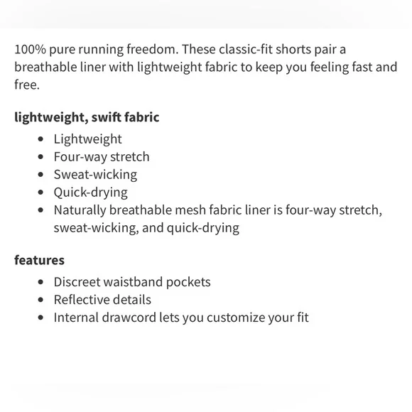 Lululemon Fast and Free Reflective High-Rise Classic-Fit Short 3" - Picture 7 of 8